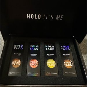 Holo taco nail polish
